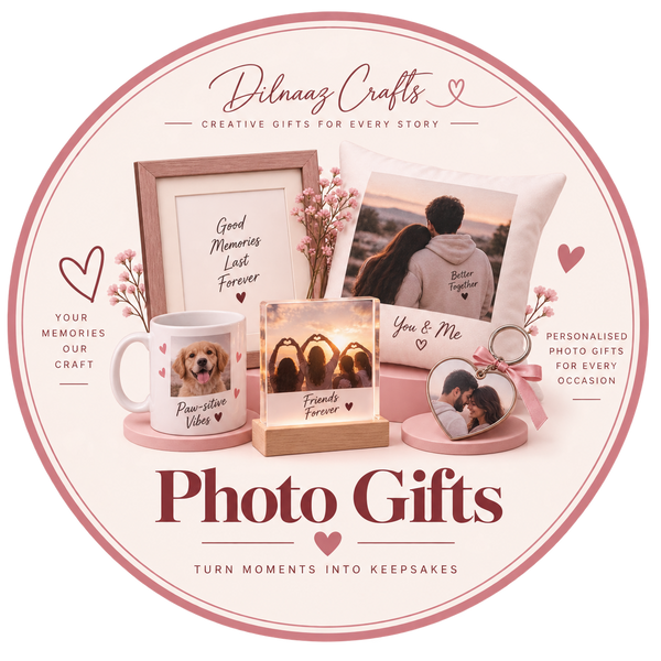 Photo Gifts | Personalised Photo Gifts Online | Dilnaaz Crafts