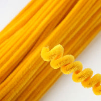 8 MM Yellow Pipe Cleaner for Craft | DIY Chenille Stem for Flowers & Crafts