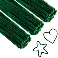 8 MM Green Pipe Cleaner for Craft | DIY Chenille Stem for Flowers & Crafts