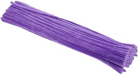 8 MM Purple Pipe Cleaner for Craft | DIY Chenille Stem for Flowers & Crafts