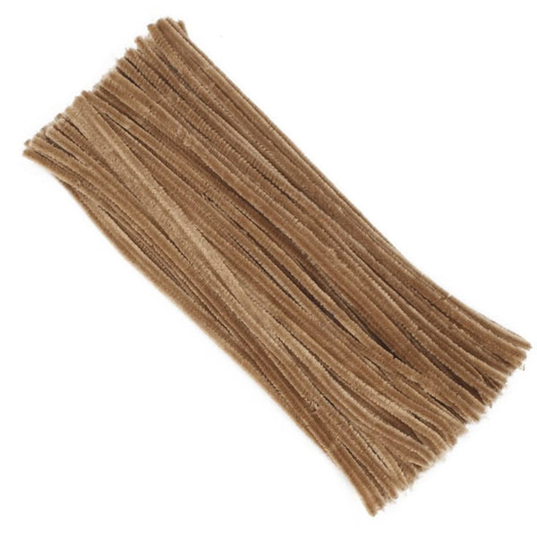 8 MM Brown Pipe Cleaner for Craft | DIY Chenille Stem for Flowers & Crafts