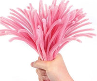 8 MM Baby Pink Pipe Cleaner for Craft | DIY Chenille Stem for Flowers & Crafts