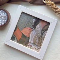 4×4 Mini Half-Inch Frame – White